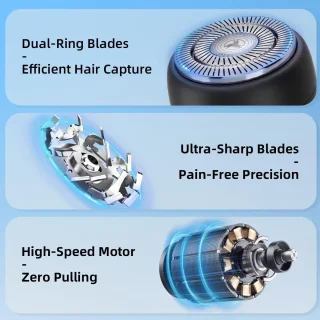 Compact Elektrisch Scheerapparaat