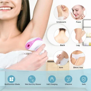Content Lady Shaver Elektrische Damestrimmer