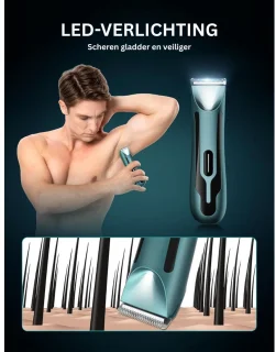 CRLYN Bodygroomer Heren Groen