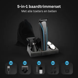 CRLYN Bodygroomer heren zwart/blauw
