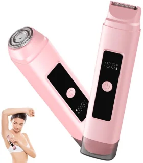 Dailygoods - dames 2-in-1 elektrisch scheerapparaat