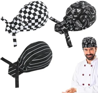 Dailygoods - set van 3 koksmutsen