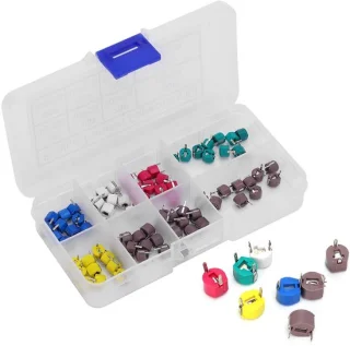Dailygoody - 6 mm trimmercondensator set, 80-delig