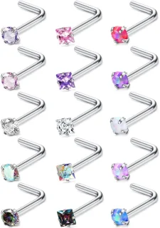Dailygoody Neussteker (Neuspiercing) - 15 stuks