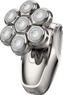 De DailySupplies® Skull Shaver Scheerapparaat Zilver in één oogopslag