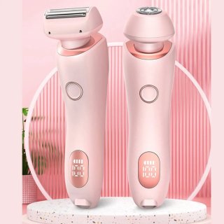 De Dames 2-in-1 elektrisch scheerapparaat in één oogopslag