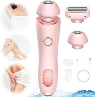 Wat vinden we goed aan de Dames 2-in-1 elektrisch scheerapparaat