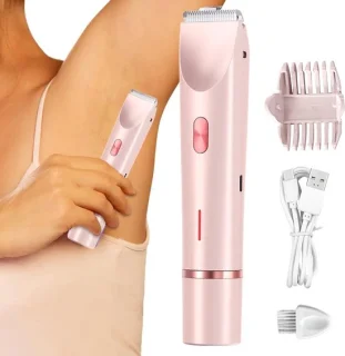 Dames bikini trimmer - 17.5 cm - wit