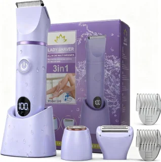 Dames bodytrimmer 3-in-1 paars