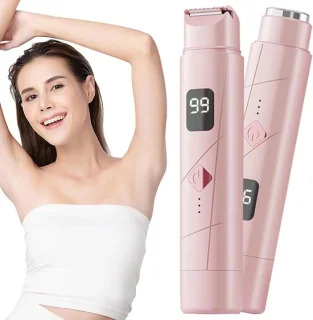 Dames Elektrisch Scheerapparaat - Dubbele Scheerkop