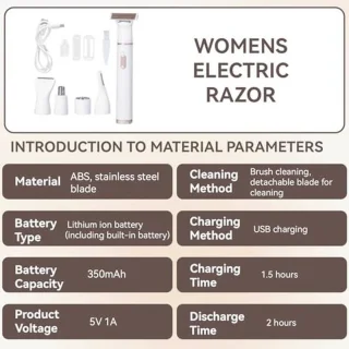 Dames Elektrisch Scheerapparaat