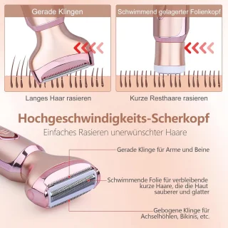 Dames Elektrisch Scheerapparaat