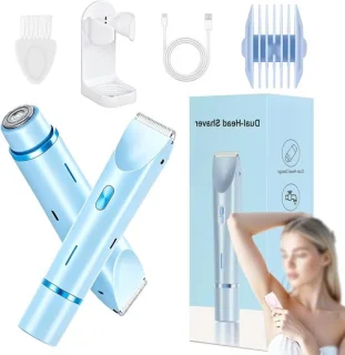 Dames elektrische epilator hemelsblauw