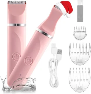 Dames Intiem Scheerapparaat — Bikini- en Lichaamstrimmer Roze