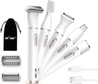 Dames scheerapparaat bikini trimmer wit