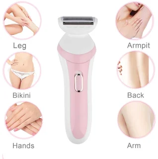 Dames scheerapparaat elektrisch draadloos roze