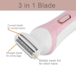 Dames scheerapparaat elektrisch draadloos roze