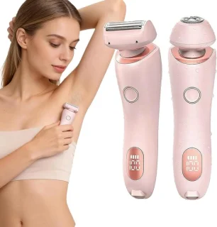 Dames scheerapparaat intiem trimmer roze