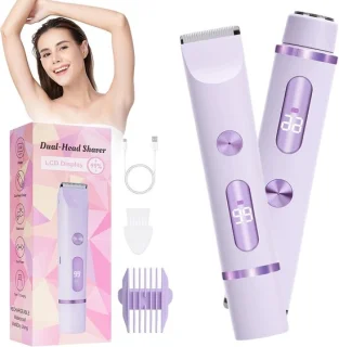 Dames scheertrimmer - paars