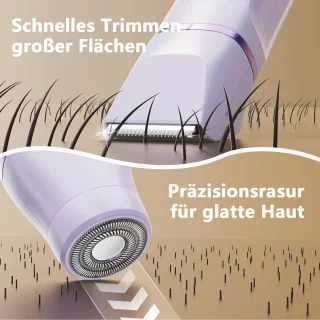 Dames tondeuse en epilator