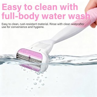 Wat vinden we goed aan de Damesscheerapparaat 8-mesjes veiligheidsscheermes