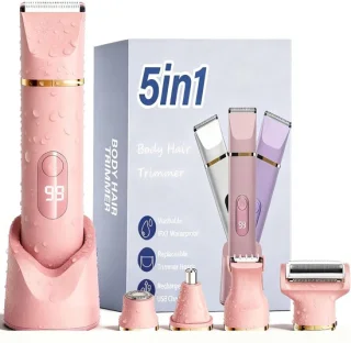 Damestrimmer 5-in-1 bodygroomer, waterdicht