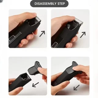 Digitale 2in1 Scheerapparaat Bodyshaver & Precisietrimmer Usb-Oplaadbaar