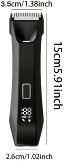 Digitale 2in1 Scheerapparaat Bodyshaver & Precisietrimmer Usb-Oplaadbaar