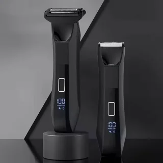 Digitale 2in1 Scheerapparaat Bodyshaver & Precisietrimmer Usb-Oplaadbaar