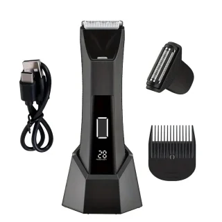 Digitale 2in1 Scheerapparaat Bodyshaver & Precisietrimmer Usb-Oplaadbaar