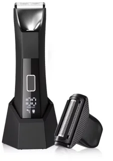 Digitale 2in1 Scheerapparaat Bodyshaver & Precisietrimmer Usb-Oplaadbaar