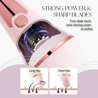 Draadloos 3-in-1 Scheerapparaat voor Vrouwen - Trimmer & Epilator