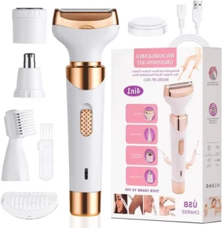 Draadloze 4-in-1 elektrische scheermachine voor vrouwen