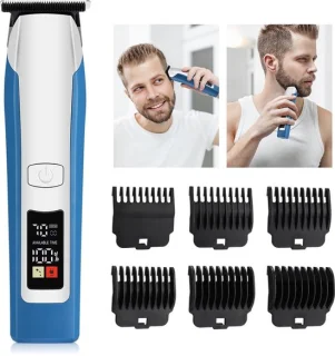 Draadloze tondeuse voor heren, baard- en haartrimmer