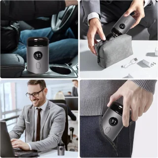 Draagbaar Mini Elektrisch Scheerapparaat USB USB-oplaadbaar