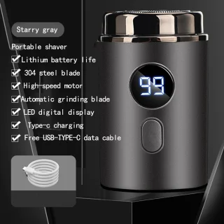 Draagbaar USB-oplaadbaar Scheerapparaat Heren
