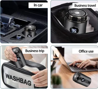 Draagbaar USB-oplaadbaar Scheerapparaat Heren
