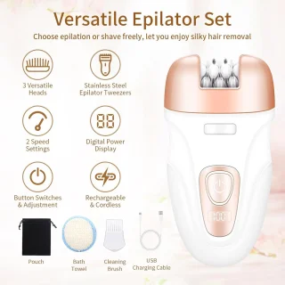 Draagbare Epilator voor Dames