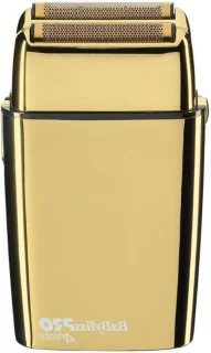 Dubbelfolie scheerapparaat 45 mm goud