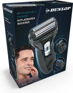 Dunlop Oplaadbaar Scheerapparaat met Trimmer
