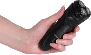 Dunlop Scheerapparaat Trimmer Oplaadbaar 3 Koppen Zwart