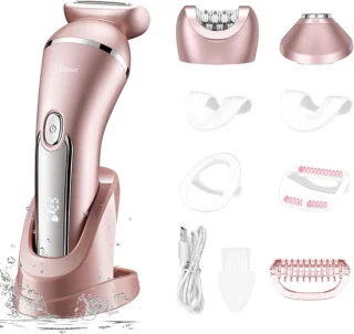 Elektrisch 3-in-1 scheerapparaat voor vrouwen