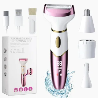 Elektrisch 4-in-1 scheerapparaat voor vrouwen