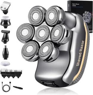 Elektrisch 7D hoofdscheerapparaat 6-in-1