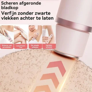 Elektrisch dames scheerapparaat 2-in-1