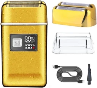 Elektrisch hoofdscheerapparaat voor mannen - goud