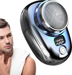 Elektrisch mini reisscheerapparaat - zilver
