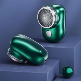 Elektrisch mini scheerapparaat groen
