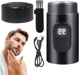 Elektrisch reis- en zakscheerapparaat zwart