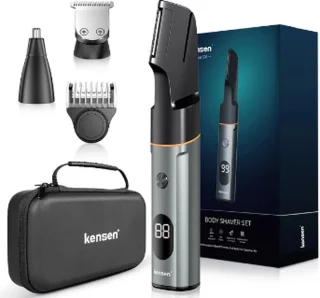 Elektrisch Scheerapparaat 3-in-1 Body Trimmer Mannen Grijs